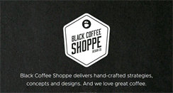 Desktop Screenshot of blackcoffeeshoppe.com