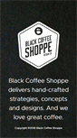 Mobile Screenshot of blackcoffeeshoppe.com